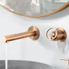 Encastré Circle Or Rose Brossé